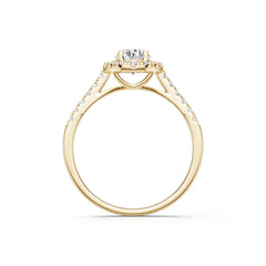 Sterling Silver Semi Mount Ring Setting Oval OV 8X6mm White Topaz Accents Syzjewelry