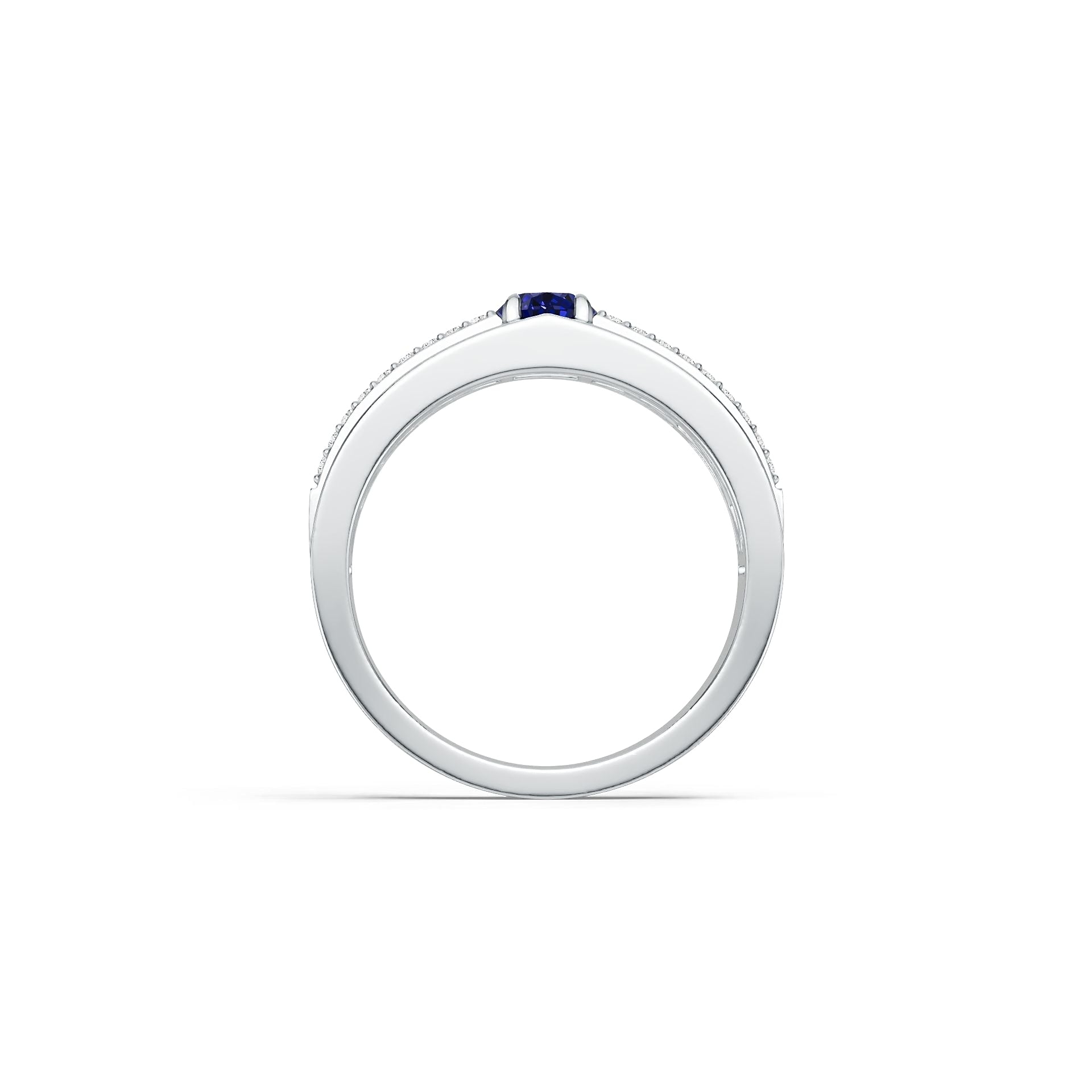 Sterling Silver Semi Mount Ring Setting Oval OV 7x5mm Syzjewelry