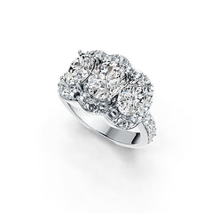 Sterling Silver Semi Mount Ring Setting Oval OV 8X6mm OV 7X5mm - Syzjewelry