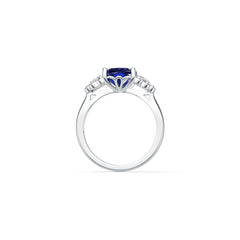 Sterling Silver Semi Mount Ring Setting Cushion Cu 10x8mm Syz Jewelry