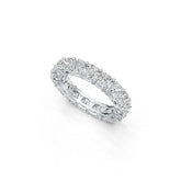 Sterling Silver Semi Mount Ring Setting Cushion CU 4X4mm 17-Stones DHJ