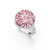 Sterling Silver Semi Mount Ring Setting Round RD 18x18mm Art Deco Style Syzjewelry