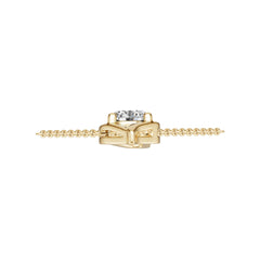 10K Gold Semi Mount Pendant Setting Round Ro 5x5mm Moissanite Accent Syz Jewelry