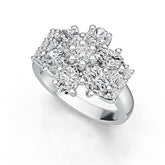 Sterling Silver Semi Mount Ring Setting Oval OV 6X4mm DHJ