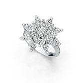 Sterling Silver Semi Mount Ring Setting Marquise MQ 6X3mm DHJ