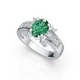 Sterling Silver Semi Mount Ring Setting Oval OV 8X6mm DHJ