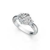 Sterling Silver Semi Mount Ring Setting Pear PE 6X4mm DHJ