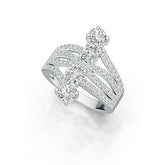 Sterling Silver Semi Mount Ring Setting Round RD 5x5mm DHJ