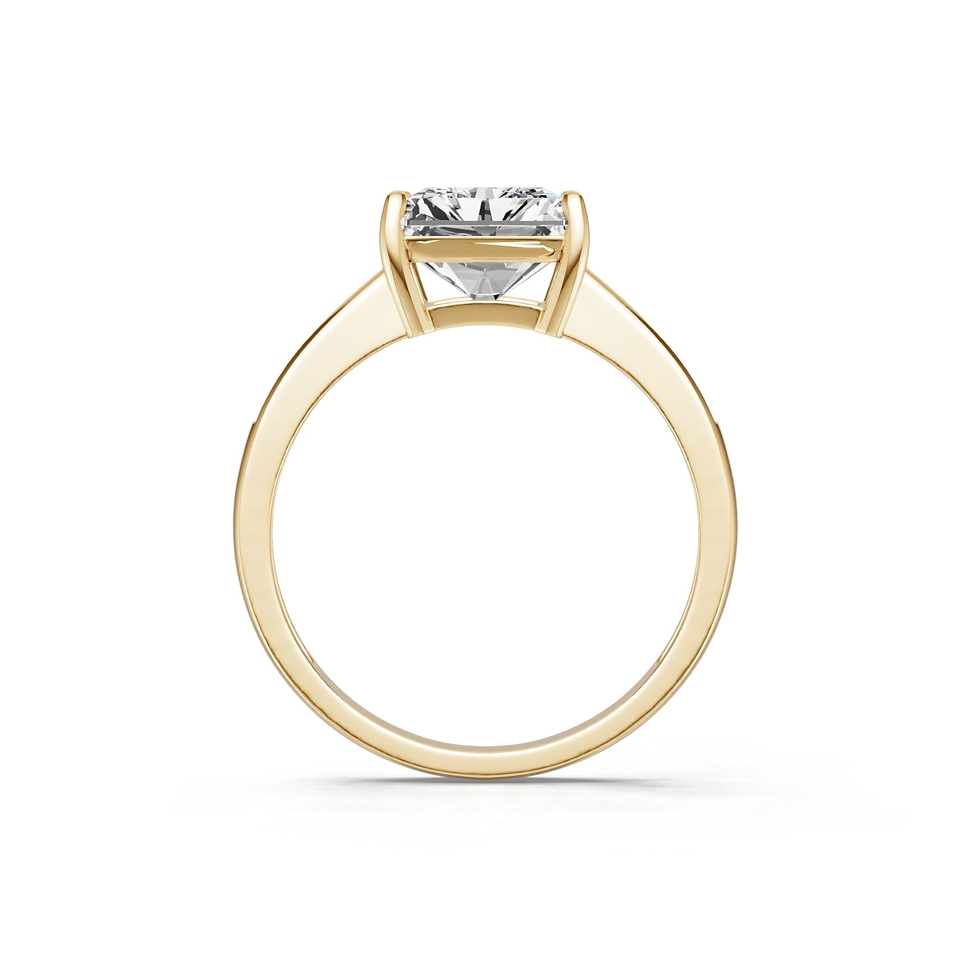 14K Gold Semi Mount Ring Setting Emerald Em 11x9mm Syz Jewelry