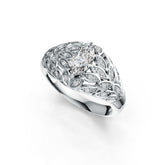 Sterling Silver Semi Mount Ring Setting Marquise MQ 9X4.5mm DHJ