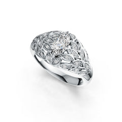 Sterling Silver Semi Mount Ring Setting Marquise MQ 9X4.5mm DHJ
