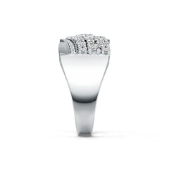 10K Gold Semi Mount Ring Setting Oval OV 4X3mm with Moissanite Accent DHJ