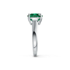 Platinum Semi Mount Ring Setting Cushion CU 10X10mm Solitaire DHJ