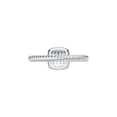 14K Gold Semi Mount Ring Setting Round RD 1.5mm Diamond Accent DHJ