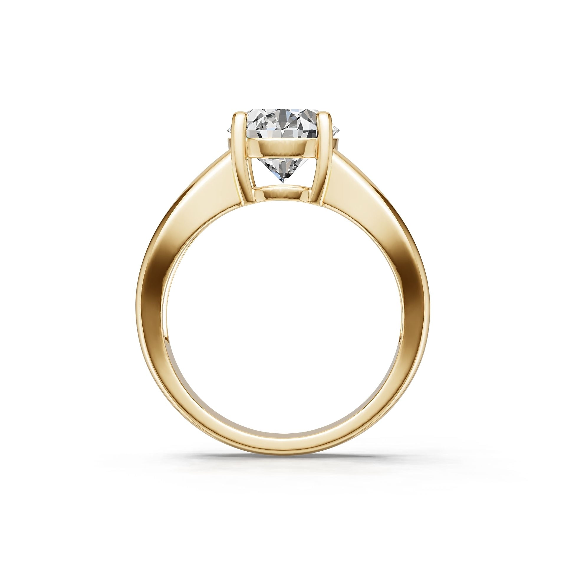 Sterling Silver Semi Mount Ring Setting Oval OV 10X8mm White Topaz Accents Syzjewelry