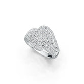 Sterling Silver Semi Mount Ring Setting Round RD 2.5mm