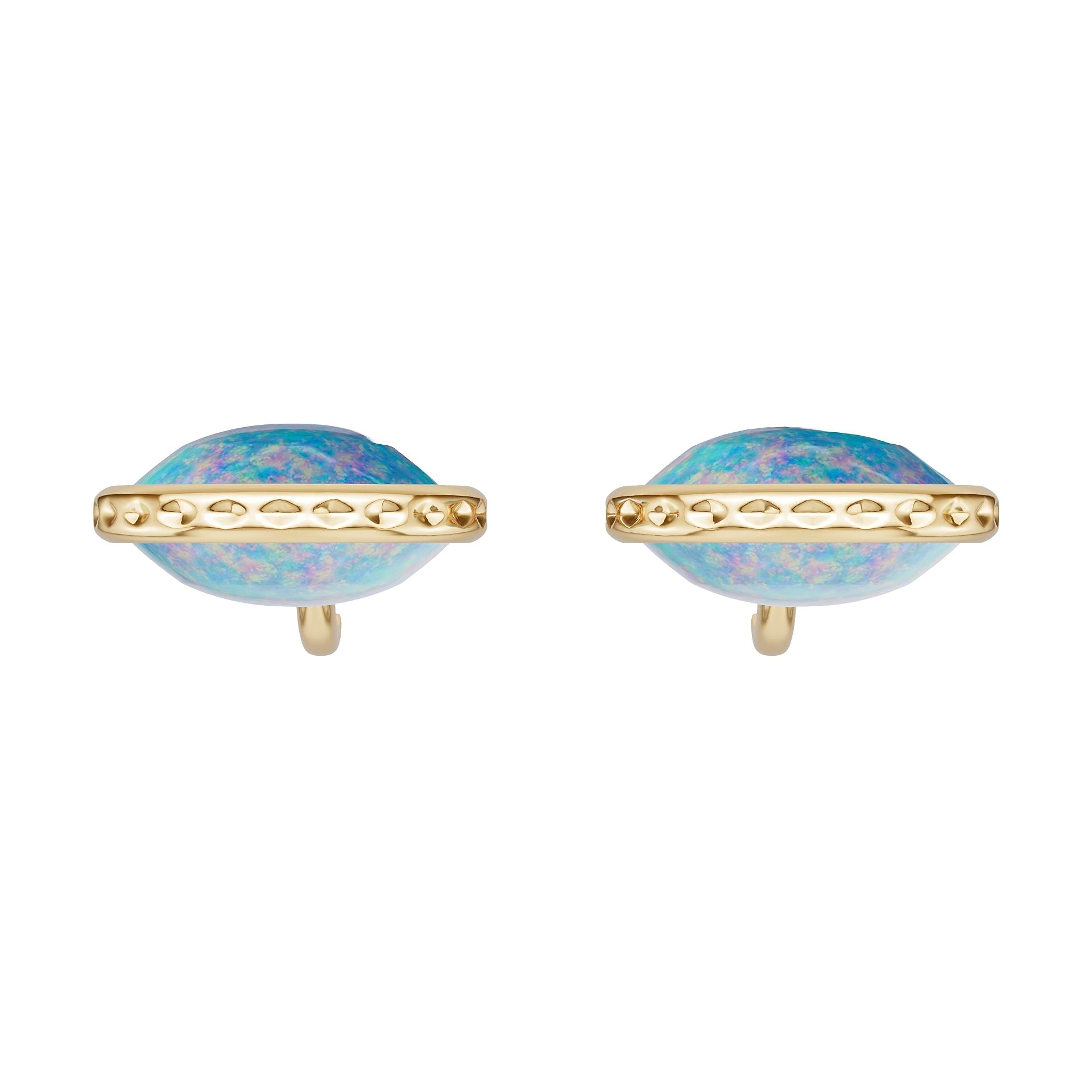 Sterling Silver Semi Mount Earrings Setting Round Ro 5x12mm DHJ