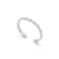 Sterling Silver Semi Mount Bracelet Setting Oval OV 7X5mm DHJ