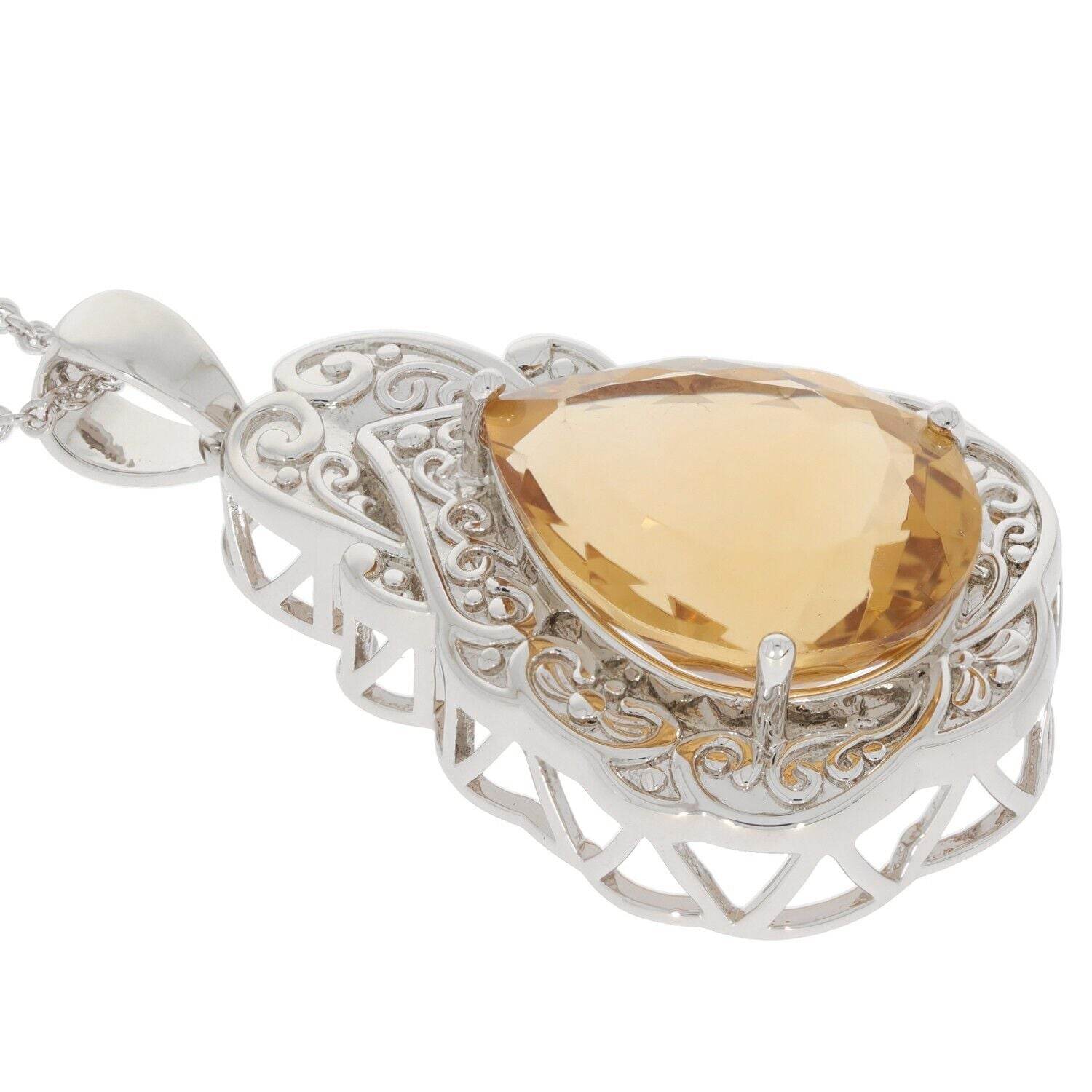 18K Gold Semi Mount Pendant Setting Oval OV 20X15mm Solid Syzjewelry