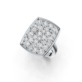 Sterling Silver Semi Mount Ring Setting Round RD 3.5mm DHJ