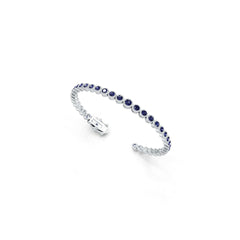 Sterling Silver Semi Mount Bracelet Setting Round RD 3x3mm DHJ