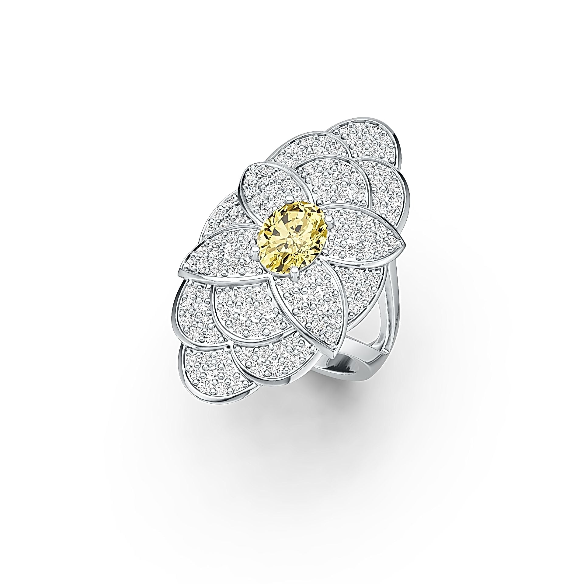 Sterling Silver Semi Mount Ring Setting Oval OV 8X6mm DHJ