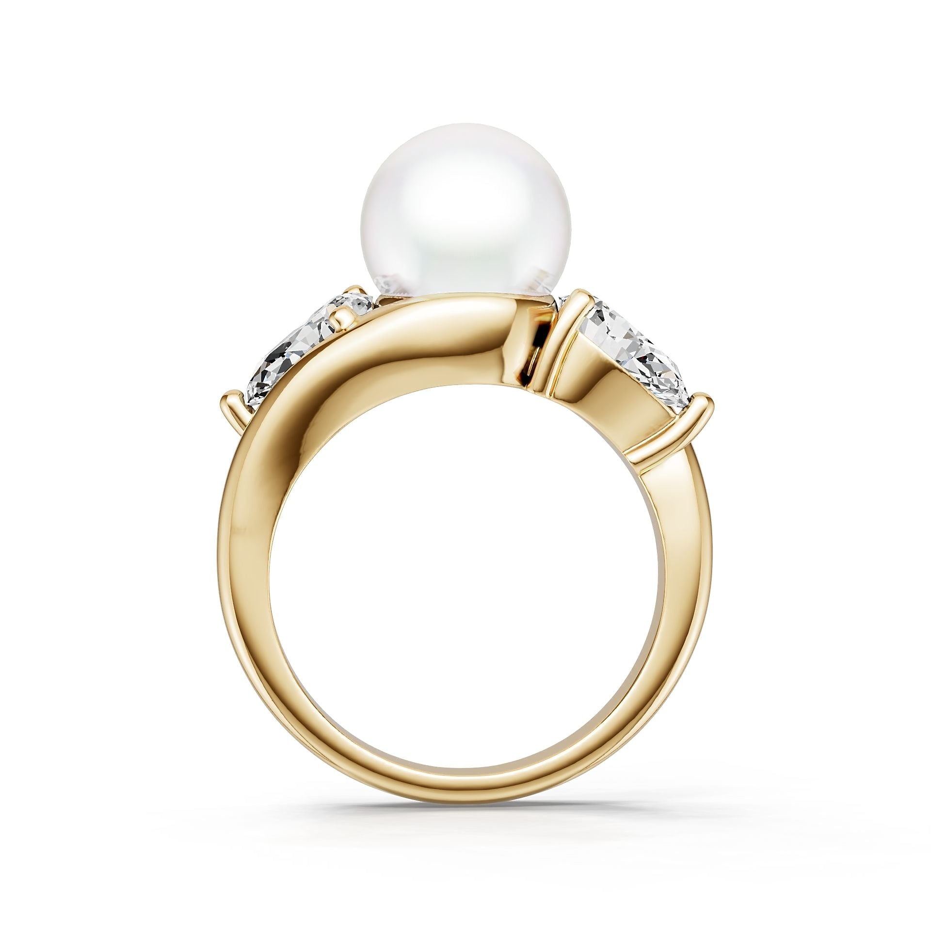Platinum Semi Mount Ring Setting Round Ro 2x2mm Syz Jewelry