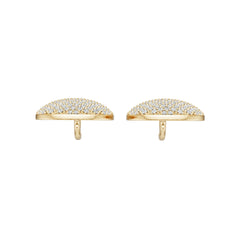 Sterling Silver Semi Mount Earring Setting - GTL20285E