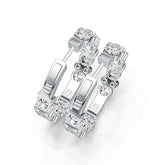 Sterling Silver Semi Mount Earrings Setting Round RD 5x5mm DHJ