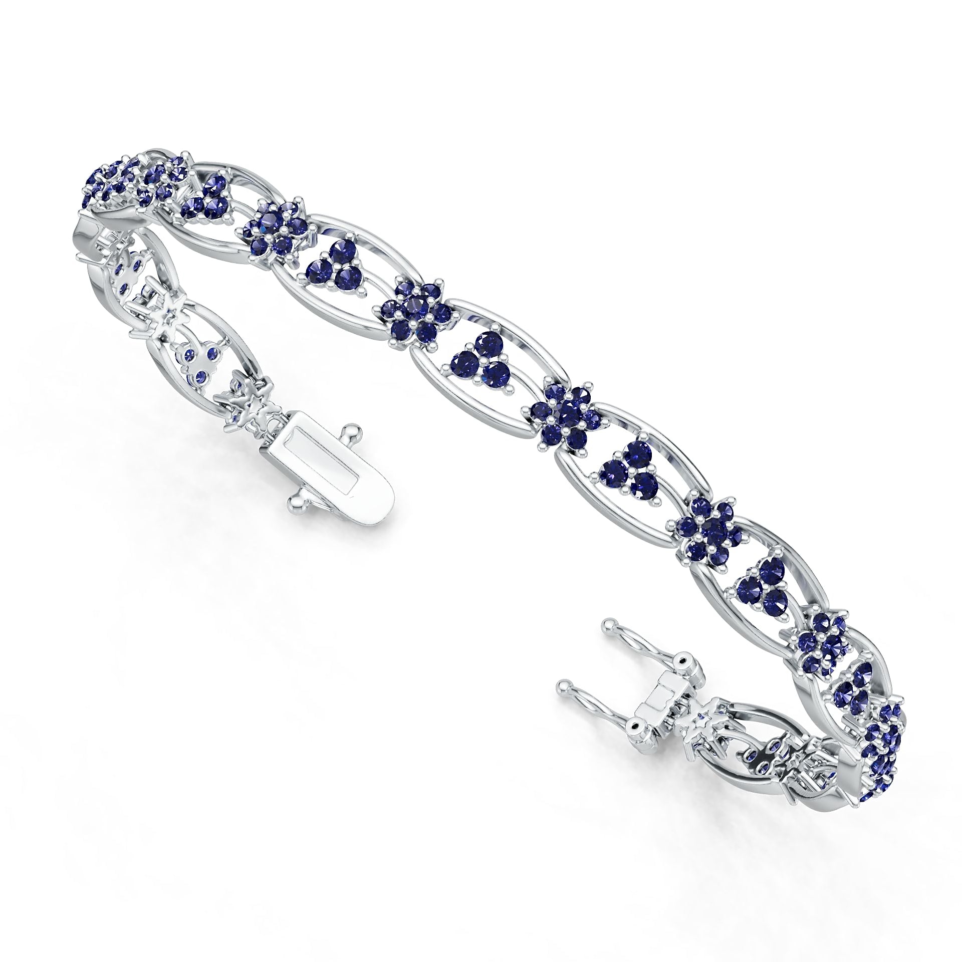 10K Gold Semi Mount Bracelet Setting Round Ro Syz Jewelry