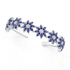 10K Gold Semi Mount Bracelet Setting Marquise Ma 6x3mm Moissanite Accent Syz Jewelry
