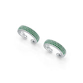 Sterling Silver Semi Mount Earrings Setting Round RD 1.25mm DHJ