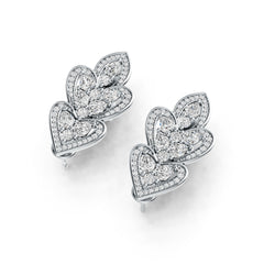 Sterling Silver Semi Mount Earrings Setting Pear PE 4X3mm DHJ