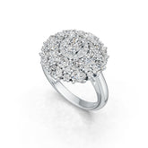 Sterling Silver Semi Mount Ring Setting Oval OV 6X4mm DHJ