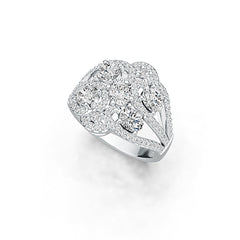 Sterling Silver Semi Mount Ring Setting Oval OV 5X4mm DHJ