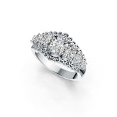 Sterling Silver Semi Mount Ring Setting Oval OV 8X6mm DHJ