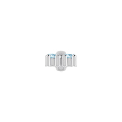 Sterling Silver Semi Mount Pendant Setting Round Ro 6x6mm Syz Jewelry