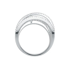 14K Gold Semi Mount Ring Setting Round Ro 2x1mm Diamond Accent Syz Jewelry