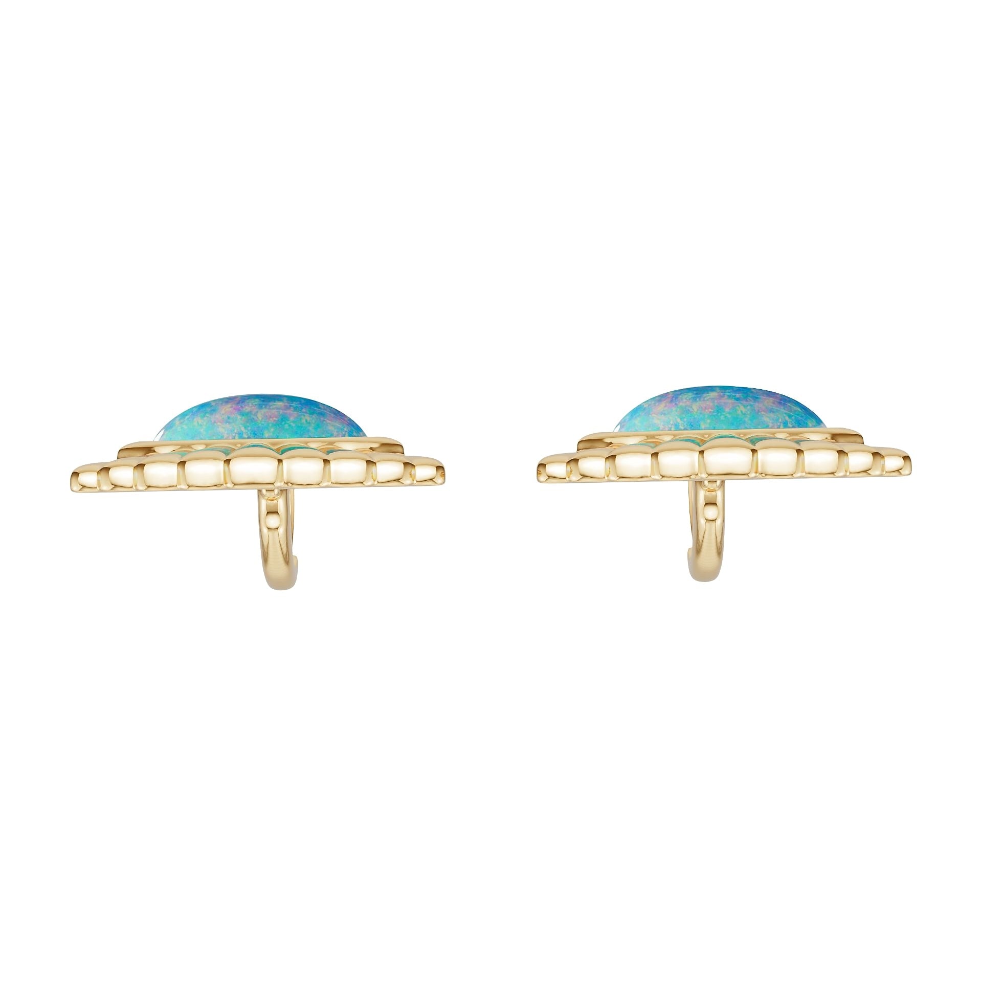 Sterling Silver Semi Mount Earrings Setting Round Ro 5x7mm DHJ