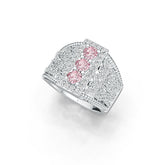 Sterling Silver Semi Mount Ring Setting Round RD 4x4mm DHJ