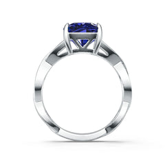 Sterling Silver Semi Mount Ring Setting Round Rd DHJ