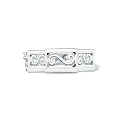 Sterling Silver Semi Mount Pendant Setting Round Rd DHJ