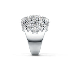 10K Gold Semi Mount Ring Setting Round RD 3.5mm DHJ