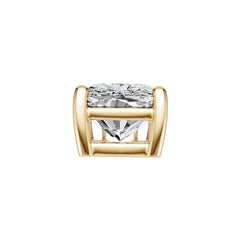 18K Gold Semi Mount Pendant Setting Cushion Cu 5x7mm Diamond Accent Syz Jewelry