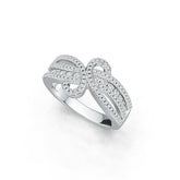 Sterling Silver Semi Mount Ring Setting Round RD 2x2mm