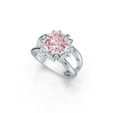 Sterling Silver Semi Mount Ring Setting Round RD 9.5x9.5mm DHJ