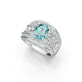 Sterling Silver Semi Mount Ring Setting Oval OV 10X8mm DHJ