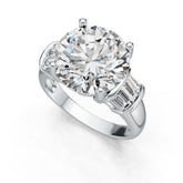 Sterling Silver Semi Mount Ring Setting Round RD 12.5mm DHJ