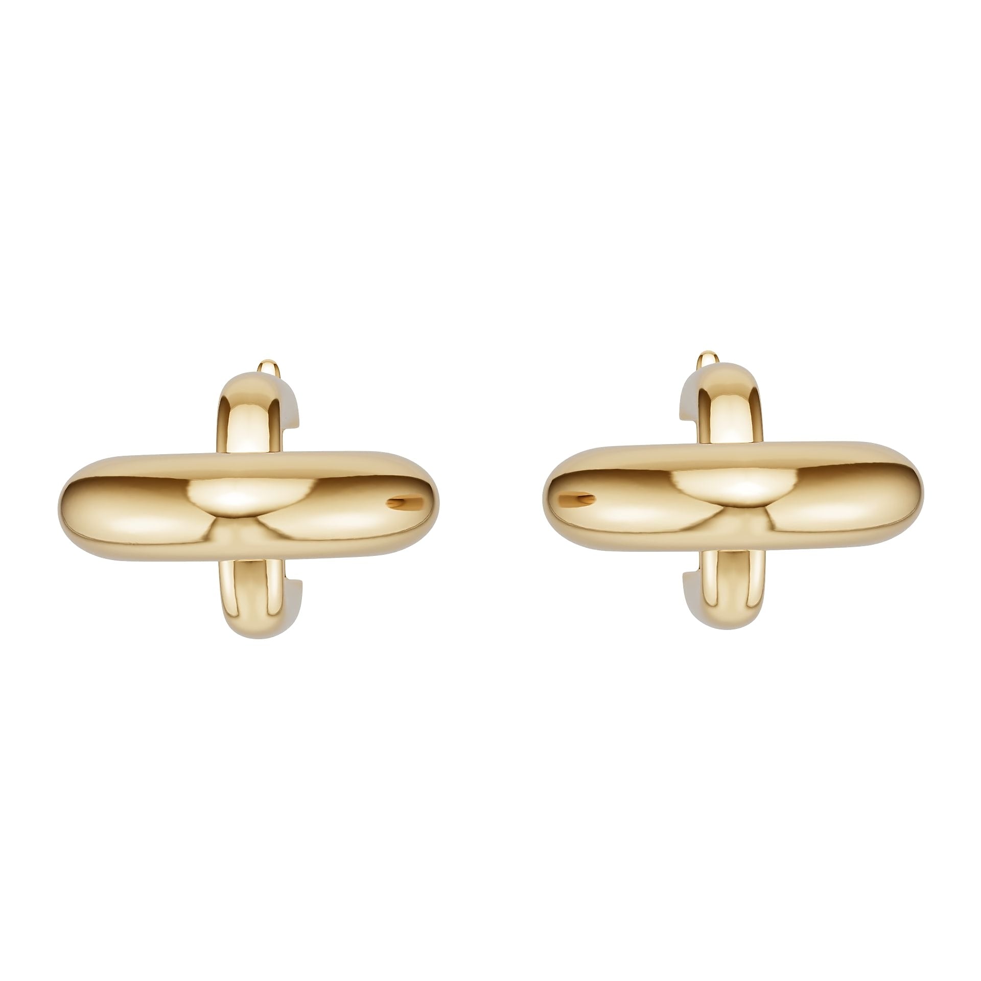 10K Gold Semi Mount Earrings Setting Round Ro 6x6mm Syz Jewelry