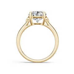 Sterling Silver Semi Mount Ring Setting Round Ro 10x10mm Syzjewelry
